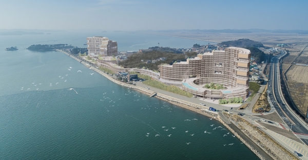 간월도 관광지 조감도