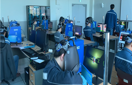 충남기계공고 AR용접시뮬레이터