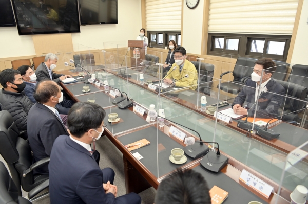 공주시와 한화호텔앤리조트 상생협약 체결 사진