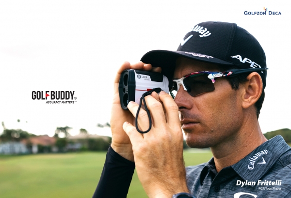 골프존데카의 거리측정기 브랜드 골프버디 엠버서더 딜런 프리텔리
