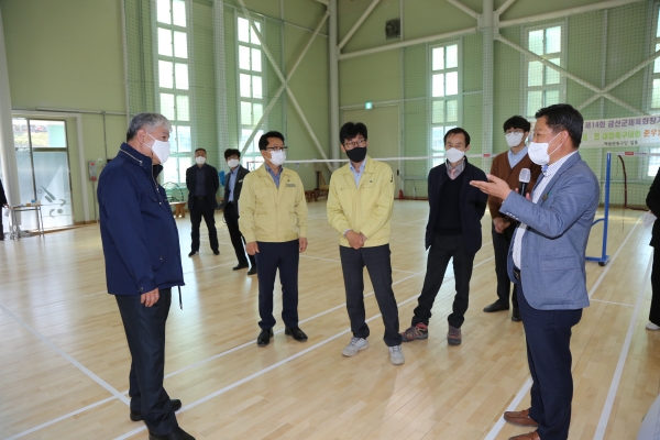 (제원면 체육센터)문정우 금산군수, 금산읍·추부면 도시계획도로 등 현장 행정