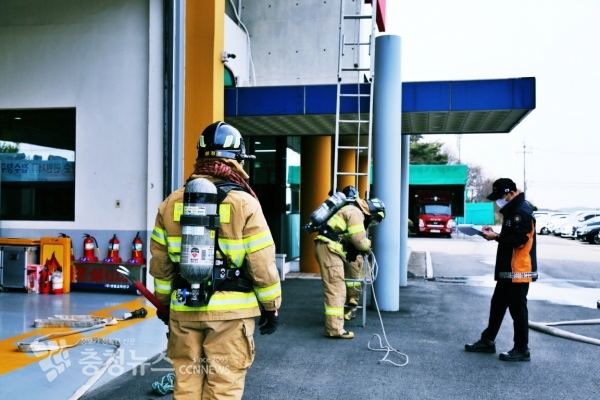 화재대응능력 시험 대비 자체 평가 실시