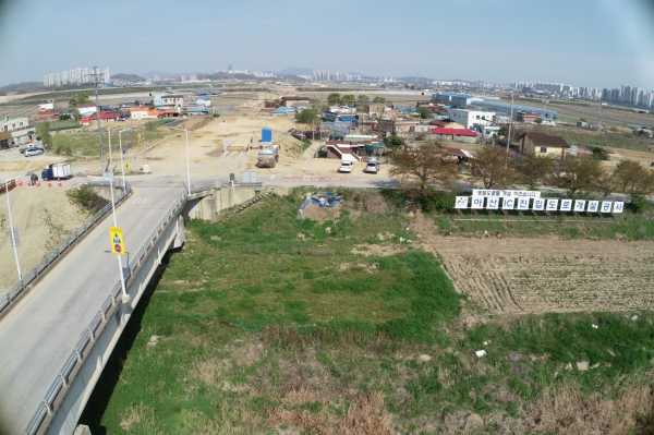 아산IC진입도로개설공사