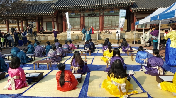 지역문화재 활용사업 운영 장면 (무량사 모습)