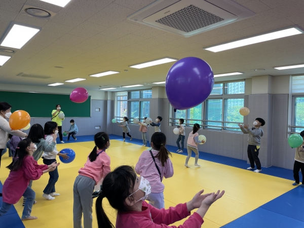 아동비만예방교실_풍선놀이