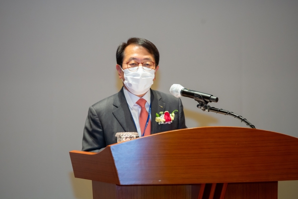 박형덕 서부발전 신임 사장 취임식 모습