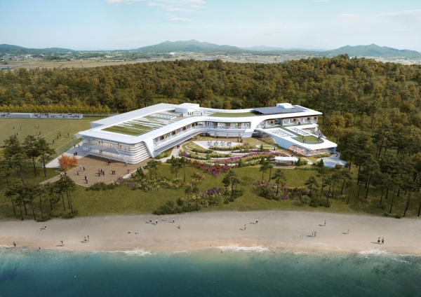 태안 해양치유센터 조감도