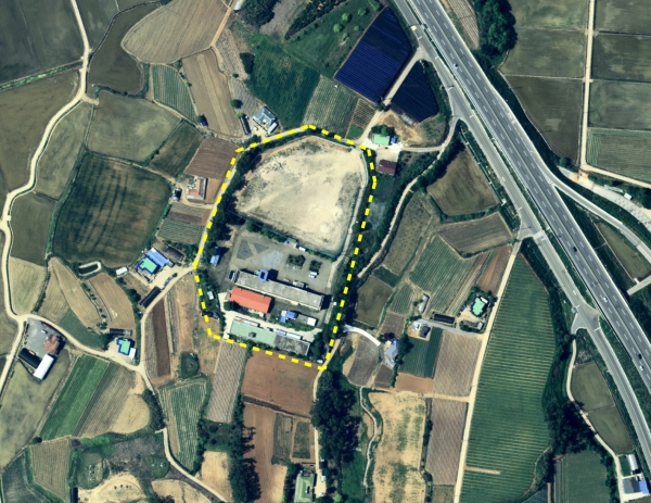 발달장애인 특화사업장이 들어설 남면 달산리 880-2 일원 (구)서남중학교 위치도.