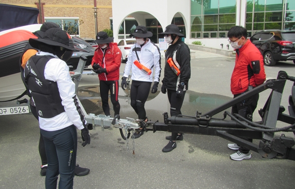 대전학생해양수련원 해양활동장비 일제점검