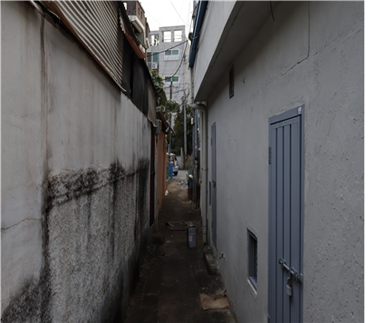 광주광역시 동구 동명동 도시재생 뉴딜사업 사업 대상지 모습. (제공=엘디티)