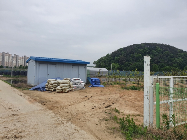 농지 이용시설 관련 농막 사진