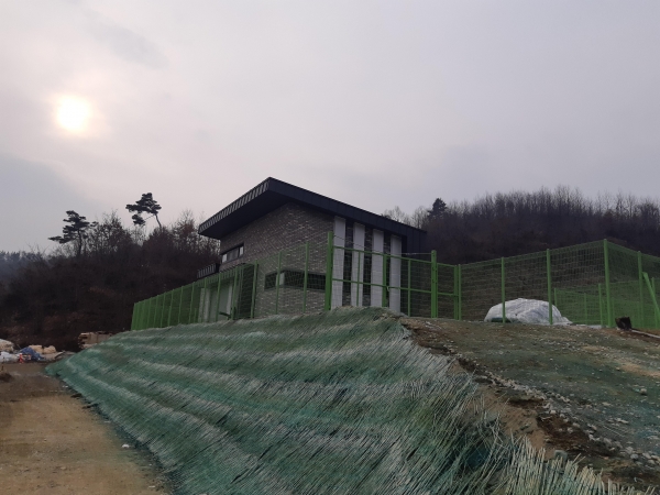 천안시 동면 화덕지구 지표수 보강개발사업 준공 모습