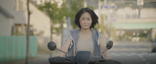 '오토바이와 햄버거' 단편영화 한장면