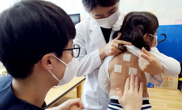 한의학 건강상담 모습.