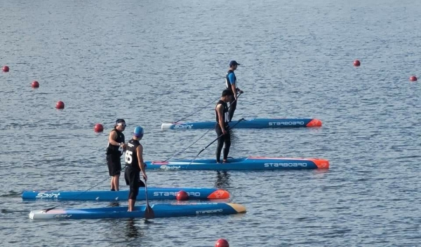 수상레저 체험교실 진행 장면