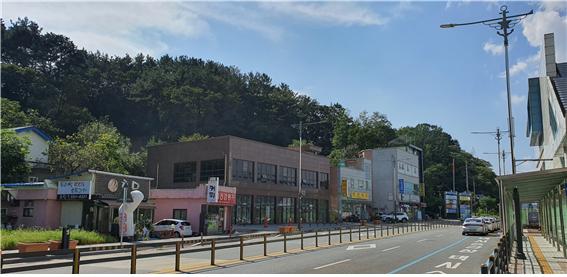 계룡역 주변 사업 대상지 모습