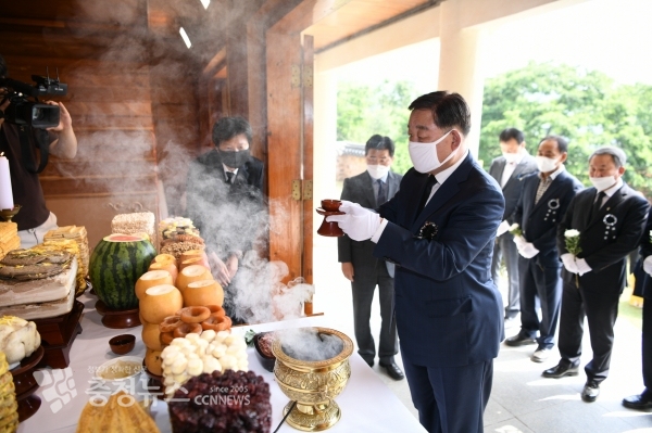 지난해 개최된 현충일 추념식 사진(자료사진)