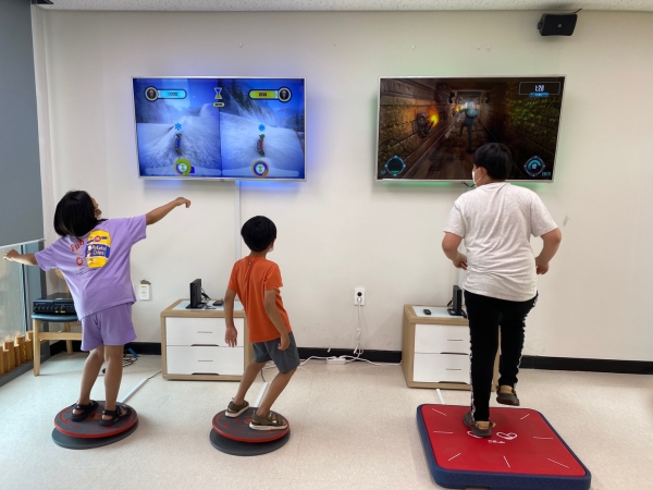 가상현실 스포츠 기구 사진