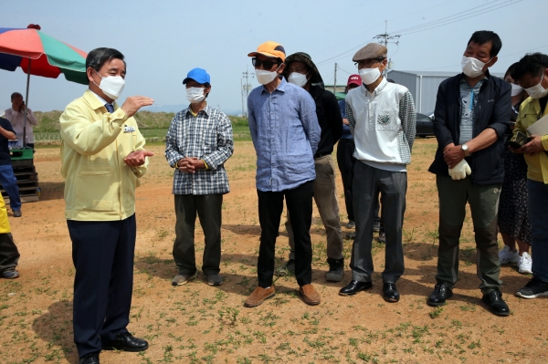 노박래 서천군수, 군민들과 밀착 현장행정 추진 모습