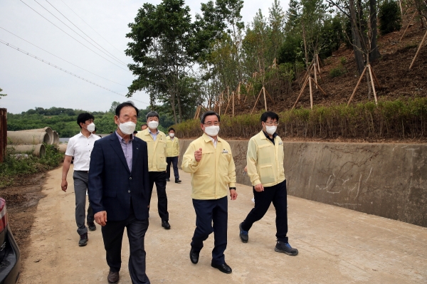 노박래 서천군수, 군민들과 밀착 현장행정 추진 모습