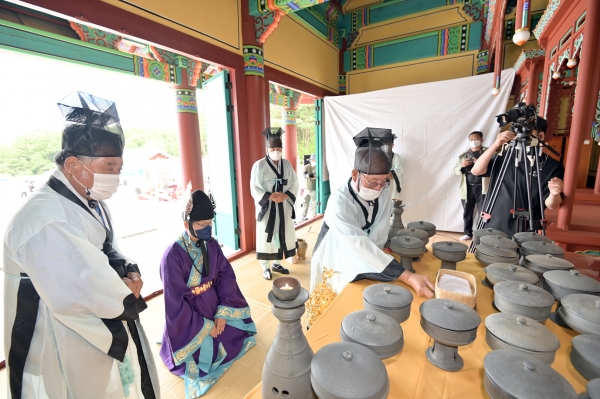 무령왕 서거 1498주기 추모제례 봉행