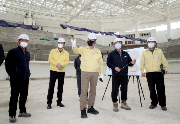 태안종합실내체육관.