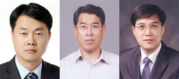 (4급 전보자) 좌로부터 우창영 혁신정책과장, 김종하 대전학생해양수련원장, 김수인 대전교육과학연구원 총무부장 발령