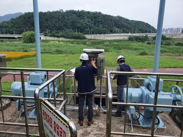 대전시 등 15개 시·군 하수처리시설 운영기관과 한국환경공단 참여 실제 상황 가정한 모의훈련 실시