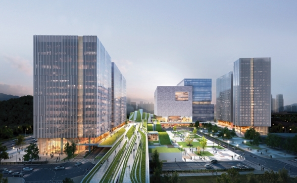 수서역 복합환승센터 투시도