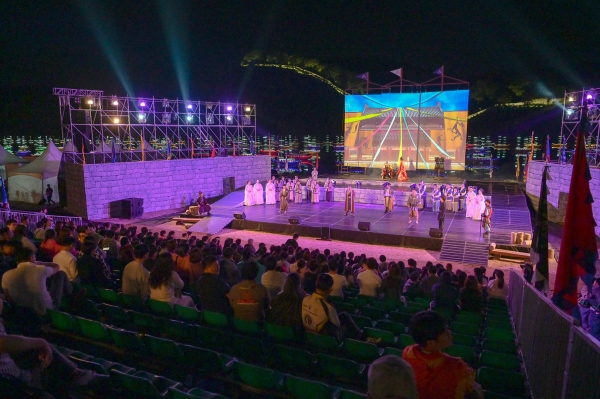 지난 백제문화제 뮤지컬 웅진판타지아 공연 모습