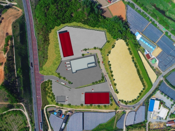 은산패션전문단지 조감도