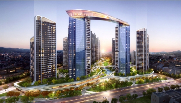 대전 도마·변동12구역 재개발사업 조감도.