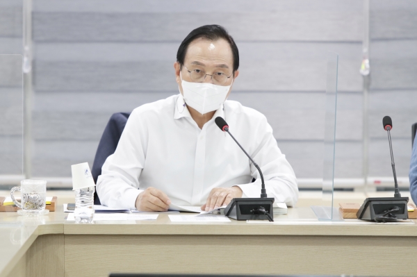 상반기 주요업무 추진상황 보고회 개최 모습