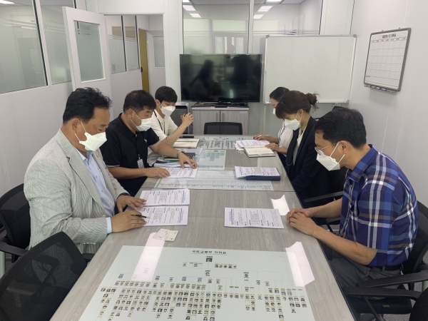 어기구 의원, 국토부 합덕읍 도시재생 간담회 모습.