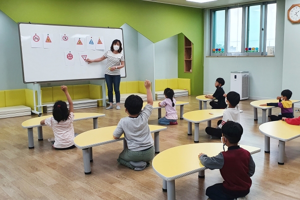 다함께돌봄 팔봉센터 운영 모습