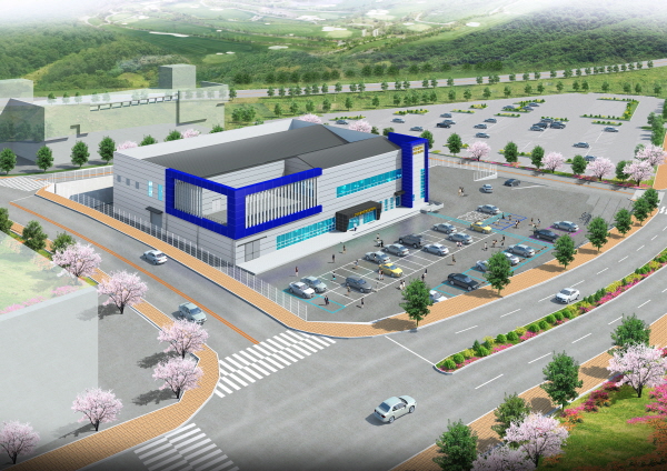 올 8월 준공예정인 천안시 종합유통(지원)센터 조감도