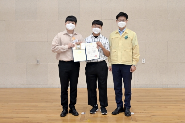 공주시 관광기념품 공예품 공모전 시상식 개최 모습