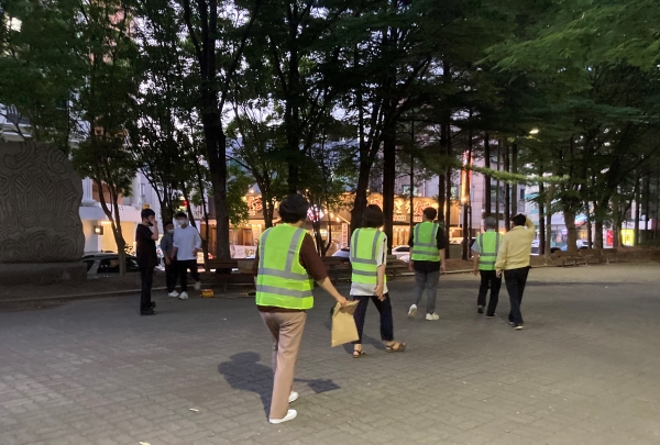 코로나19로부터 안전한 공원 환경 조성을 위해 지역 내 주요도시공원에서 집중점검을 실시