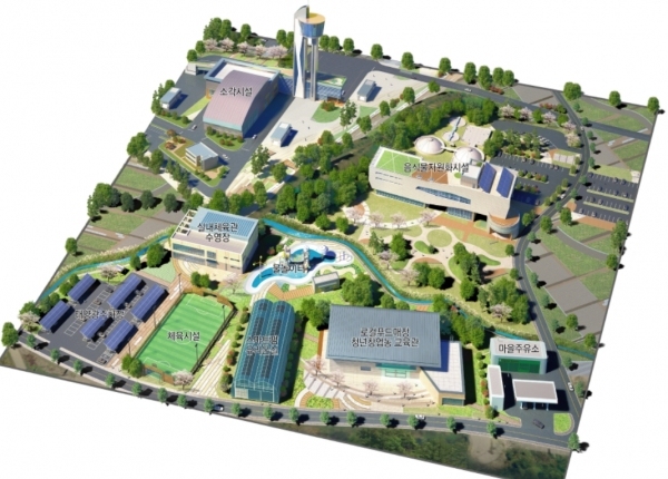 세종시 친환경종합타운 조감도