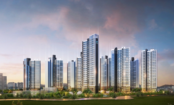 아산 한라비발디 스마트밸리 투시도