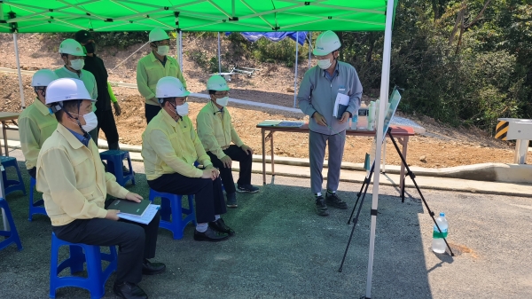 윤동현 당진부시장이 지난 5일과 10일 양일에 걸쳐 시 관내에서 추진 중인 대형 SOC사업장을 직접 방문해 사업 추진사항 점검