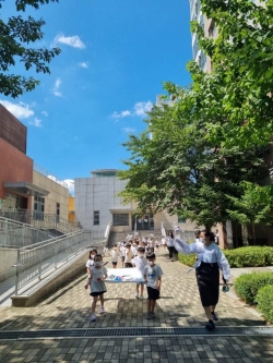 나라사랑 호국체험 행사 진행 장면