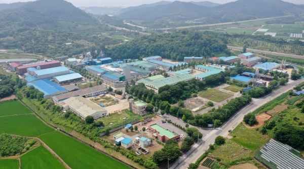 은산 1산단 항공사진