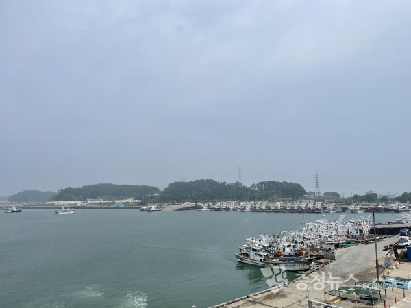 서천군 홍원항 전경