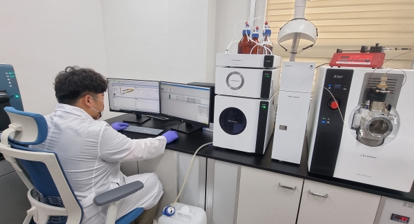 청양군 농산물 안전성분석센터 모습