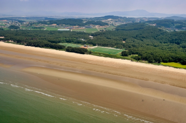 해양치유센터 건립 예정지(축구장 옆).