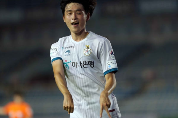 안산vs대전0대2승(안산와) 서영재골세레머니