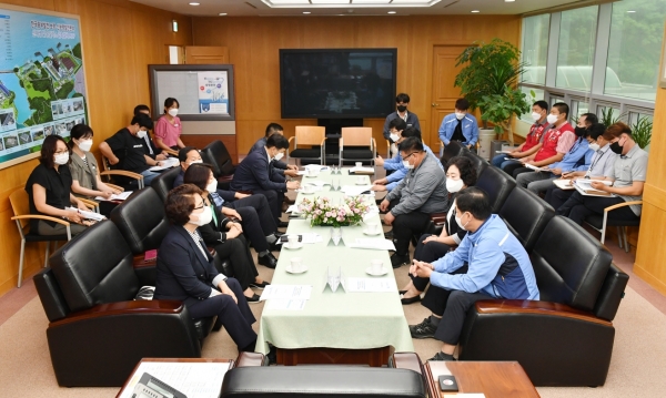 보령발전본부 면담 사진