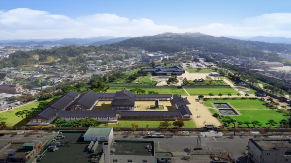 정림사지박물관 전경