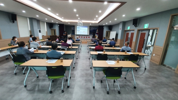 청라면 의평지구 면단위하수처리장 설치사업 주민설명회 개최